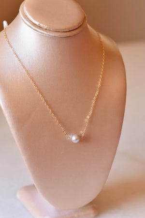 Single Pearl Necklace