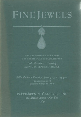 auction catalog 1969