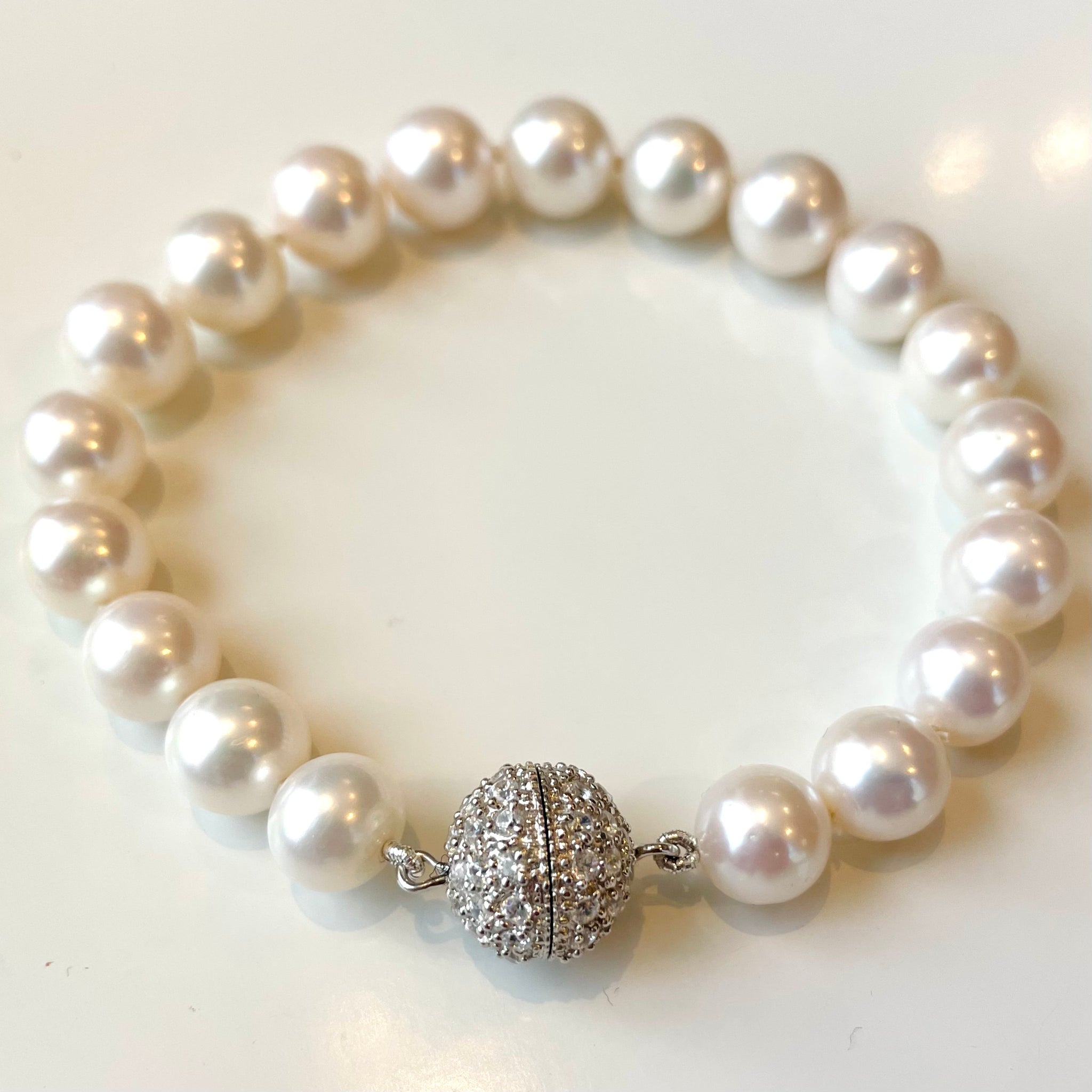 Signature Large Cultured Pearl Bracelet