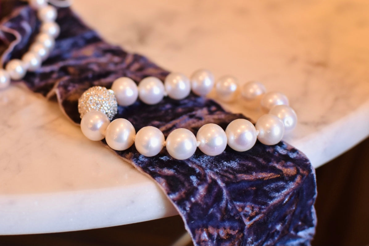 Signature Large Cultured Pearl Bracelet