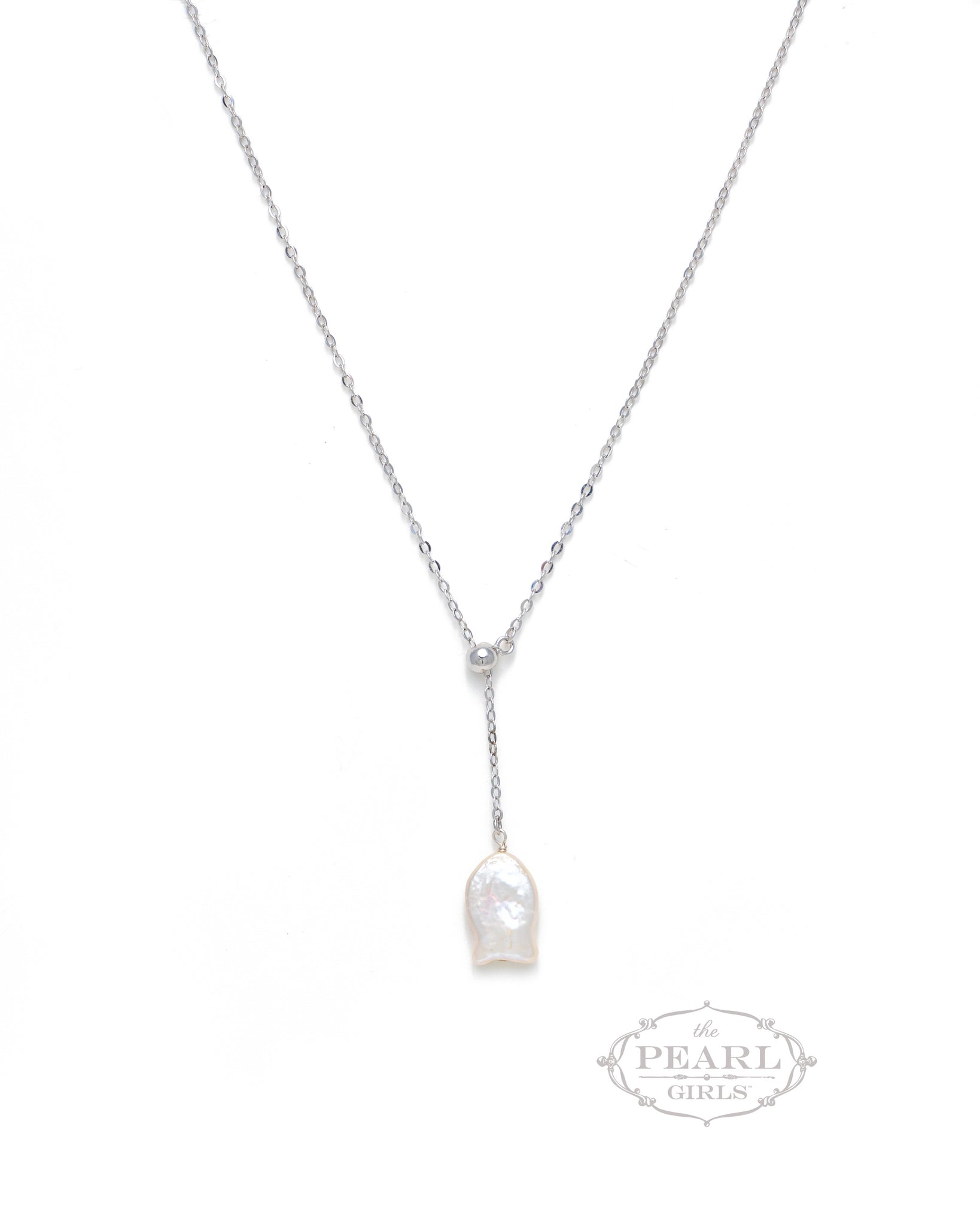 fish pearl necklace by The Pearl Girls