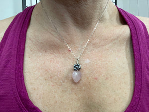 Heart and Pearls Necklace