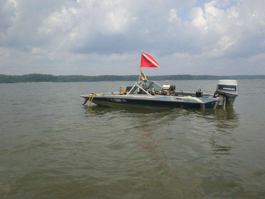 All American pearls on the Tennessee River