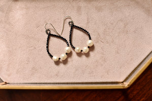 Bethany Rosebud Pearl Earrings