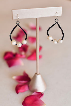 Bethany Rosebud Pearl Earrings