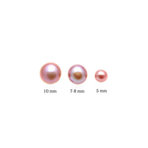 Pink Pearl Studs