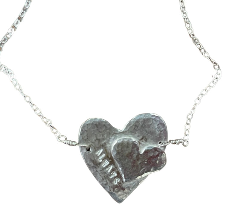 Forever Heart Necklace by Sylvia Dawe